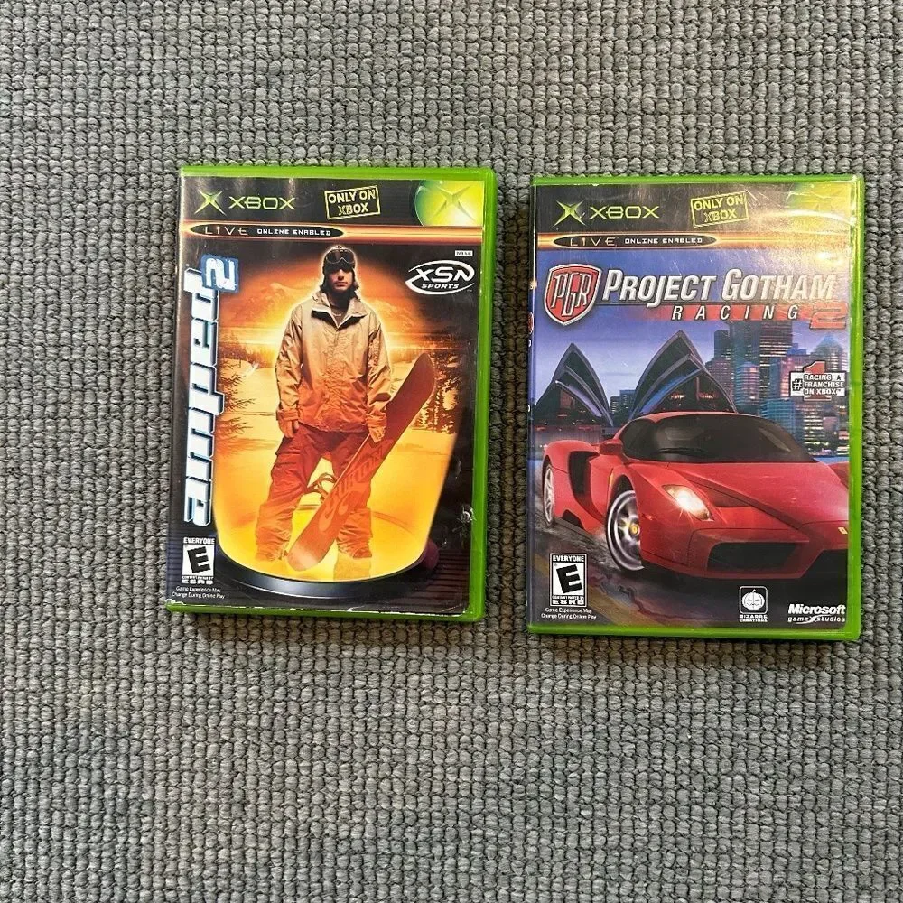 Bundle of 2 Xbox Games - Amped 2 and Project Gotham Racing
